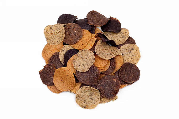 Hundechips Mix Leber-Euter-Pansen-Rindermix